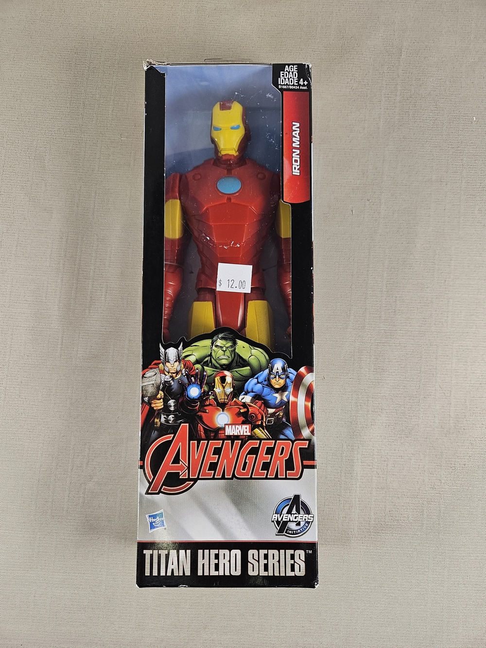 Marvel Avengers Titan Hero Series Iron Man Action Figure - Red & Yellow